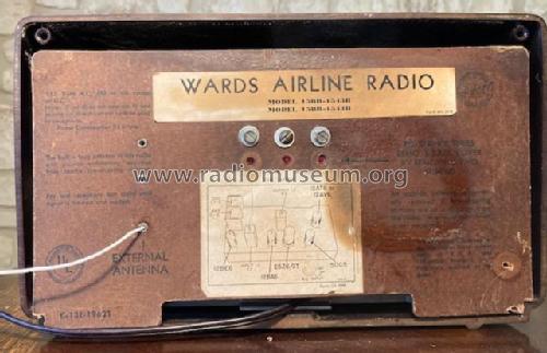 Airline 15BR-1543B Order= 62 C 1543 M ; Montgomery Ward & Co (ID = 2781871) Radio