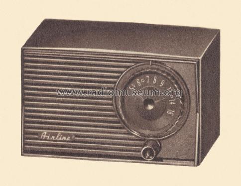 Airline 1618 ; Montgomery Ward & Co (ID = 2104835) Radio