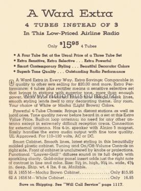 Airline 1655B ; Montgomery Ward & Co (ID = 2101578) Radio