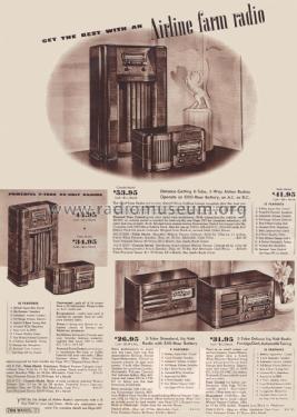 Airline 2687 Order= P162 A 2687 ; Montgomery Ward & Co (ID = 1970448) Radio