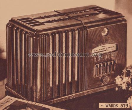 Airline 288 Order= P462 C 288; Montgomery Ward & Co (ID = 1870603) Radio