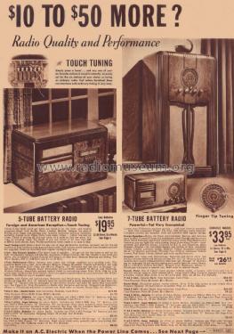 Airline 343 Order= P462 A 343 ; Montgomery Ward & Co (ID = 1881539) Radio