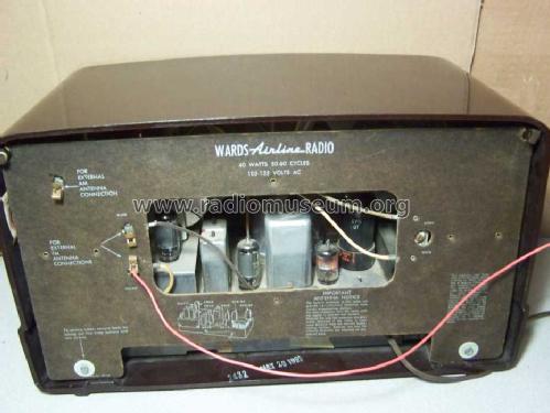 Airline 35WG-1570B ; Montgomery Ward & Co (ID = 903819) Radio