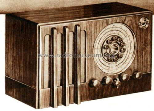 Airline 458 Order= P462 C 458; Montgomery Ward & Co (ID = 1768211) Radio