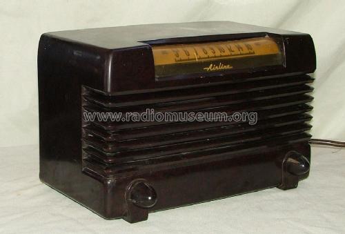 Airline 54BR-1503A Order= 62 C 1503M ; Montgomery Ward & Co (ID = 2333412) Radio