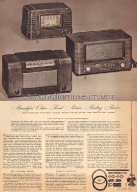 Airline 54KP-1209B Order= 62 C 1409 Y ; Montgomery Ward & Co (ID = 2015649) Radio