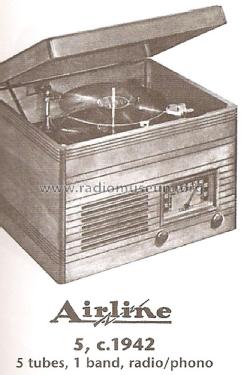 Airline 5 ; Montgomery Ward & Co (ID = 1740225) Radio