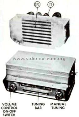 Airline 61-6788; Montgomery Ward & Co (ID = 480659) Car Radio