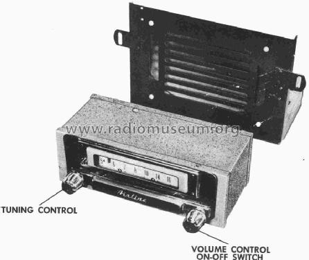 Airline 61-6794; Montgomery Ward & Co (ID = 237731) Car Radio