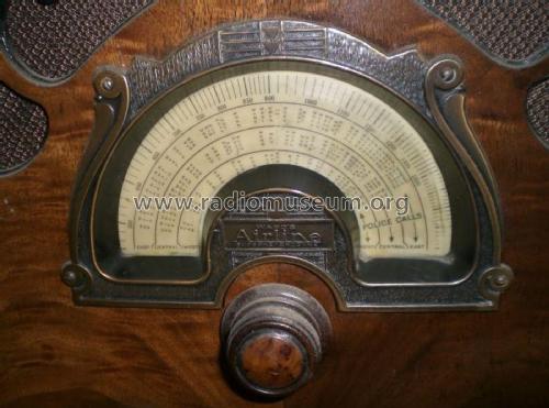 Airline 62-103 Order= 562 A 103, Ch= 07A; Montgomery Ward & Co (ID = 2256479) Radio