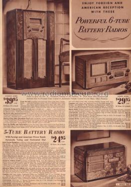 Airline 62-1655 Order= P162 B1655 Series A; Montgomery Ward & Co (ID = 1886990) Radio