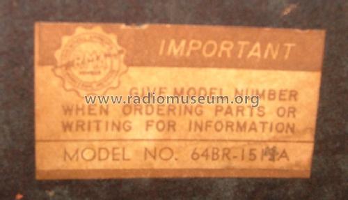 Airline 64BR-1514A Order= 62 C 1514 M; Montgomery Ward & Co (ID = 1460898) Radio