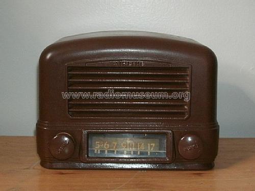 Airline 74BR-1501B Order= 62 A 1501M ; Montgomery Ward & Co (ID = 1210619) Radio