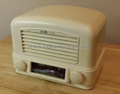 Airline 74BR-1502B Order= 62 A 1502M ; Montgomery Ward & Co (ID = 2179317) Radio