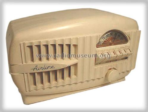 Airline 74BR-1508A; Montgomery Ward & Co (ID = 274164) Radio