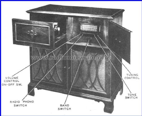 Airline 74BR-2701A; Montgomery Ward & Co (ID = 393387) Radio