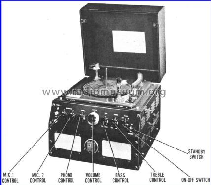 Airline 74GSG-8820A; Montgomery Ward & Co (ID = 393382) R-Player