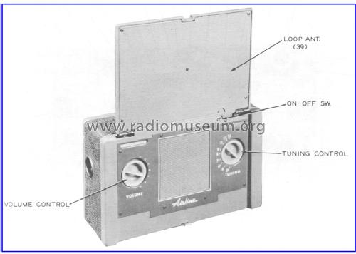 Airline 74WG1057A; Montgomery Ward & Co (ID = 386440) Radio