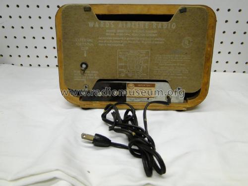 Airline 84BR-1816B; Montgomery Ward & Co (ID = 2036941) Radio