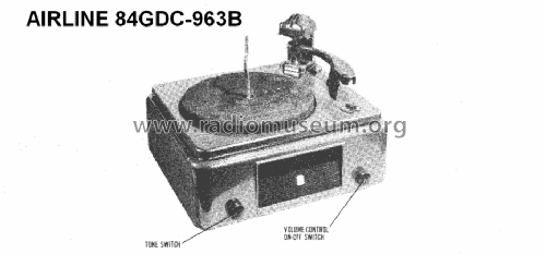 Airline 84GDC-963B ; Montgomery Ward & Co (ID = 1432975) R-Player