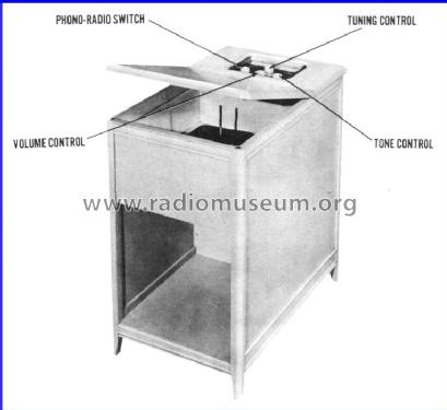 Airline 84GSE2731A; Montgomery Ward & Co (ID = 391479) Radio