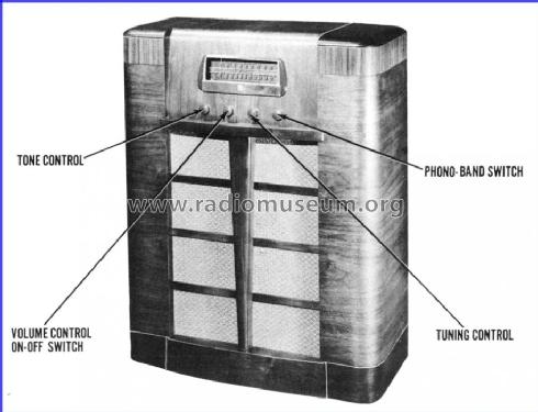 Airline 84WG-2506B; Montgomery Ward & Co (ID = 389437) Radio