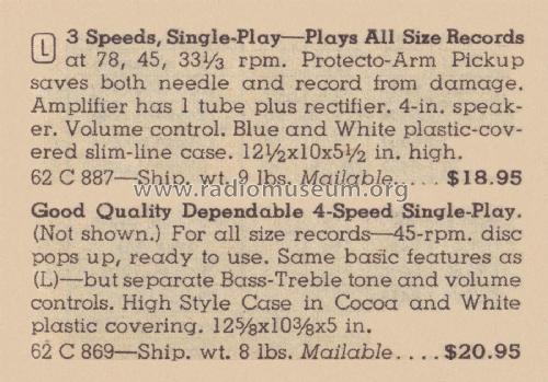 Airline 869 ; Montgomery Ward & Co (ID = 2131265) R-Player