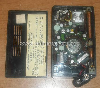 Airline 8 Transistor GEN-1242A; Montgomery Ward & Co (ID = 1495963) Radio