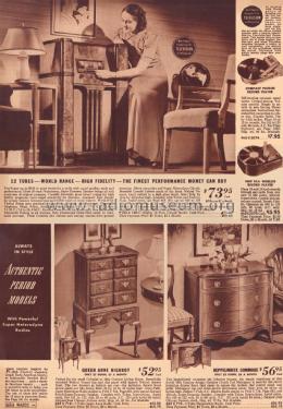 Airline 93BR-1201A Order= P162 C 1201 Series A; Montgomery Ward & Co (ID = 1892962) Radio