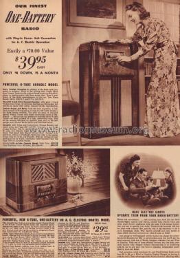 Airline 93BR-658A Order= P162 C 658 ; Montgomery Ward & Co (ID = 1898709) Radio