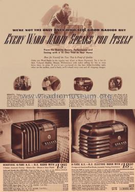 Airline 93WG-602 Order= P462 C 602 ; Montgomery Ward & Co (ID = 1891561) Radio