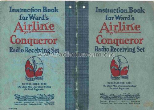 Airline Conqueror; Montgomery Ward & Co (ID = 2701684) Radio