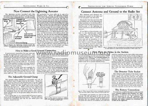 Airline Conqueror; Montgomery Ward & Co (ID = 2701688) Radio