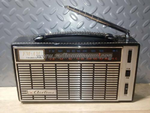 Airline FM-AM 10-Transistor GEN-1260A ; Montgomery Ward & Co (ID = 2738582) Radio