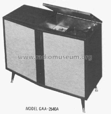 Airline GAA-2640A ; Montgomery Ward & Co (ID = 586985) Radio