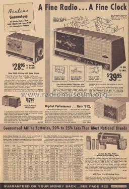 Airline GEN-1670A ; Montgomery Ward & Co (ID = 2136773) Radio