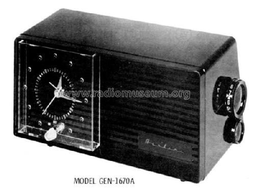 Airline GEN-1670A ; Montgomery Ward & Co (ID = 720920) Radio