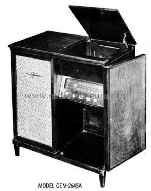 Airline GEN-2645A ; Montgomery Ward & Co (ID = 603390) Radio