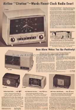 Airline GSL-1576A; Montgomery Ward & Co (ID = 2112106) Radio