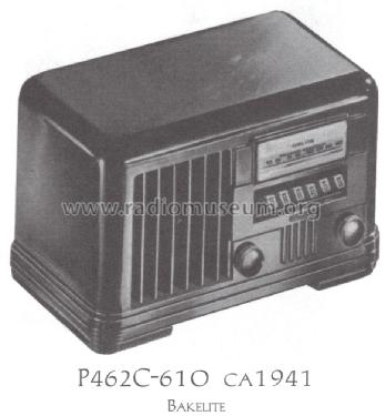 Airline P462C-610 Order= P462 B 610 ; Montgomery Ward & Co (ID = 1487541) Radio