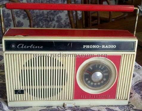 Airline Phono Radio All Transistor 62-1306A; Montgomery Ward & Co (ID = 1440961) Radio