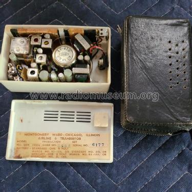 Airline Six Transistor GEN-1241A; Montgomery Ward & Co (ID = 2765577) Radio