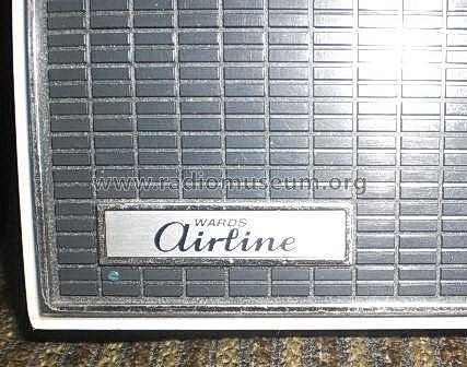 Airline Solid State 9Transistor 2Band FM/AM GEN-1359A ; Montgomery Ward & Co (ID = 1500736) Radio