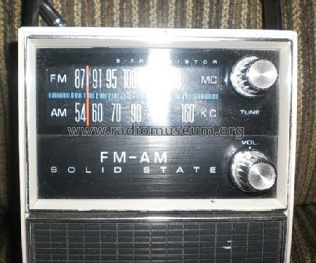 Airline Solid State 9Transistor 2Band FM/AM GEN-1359A ; Montgomery Ward & Co (ID = 1500743) Radio