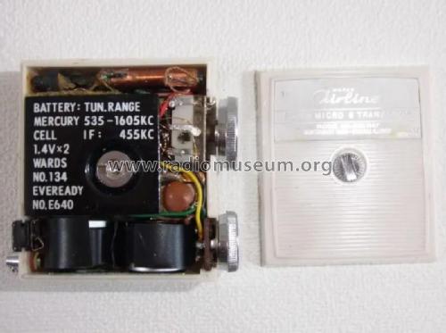 Airline Transistor 8 Super Micro 62-1147 ; Montgomery Ward & Co (ID = 2788137) Radio