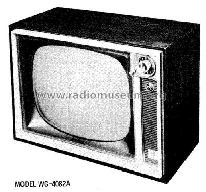 Airline WG-4082A, WG-4092A ; Montgomery Ward & Co (ID = 633391) Television