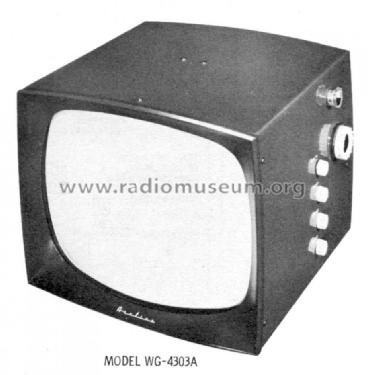 Airline WG-4303A ; Montgomery Ward & Co (ID = 916292) Television