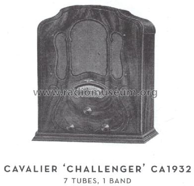 Cavalier Challenger Multi-Mu ; Jackson Radio & (ID = 1600719) Radio