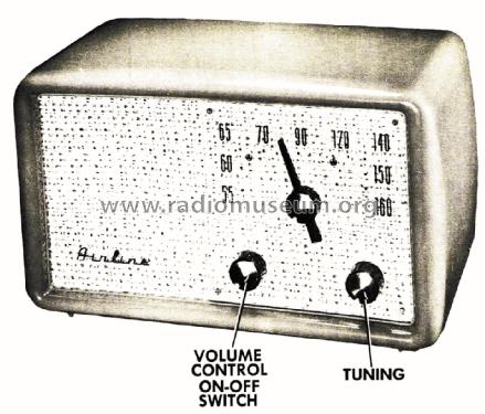 GSE-1607A; Montgomery Ward & Co (ID = 2645640) Radio