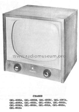 GSL-4007A ; Montgomery Ward & Co (ID = 2314771) Television